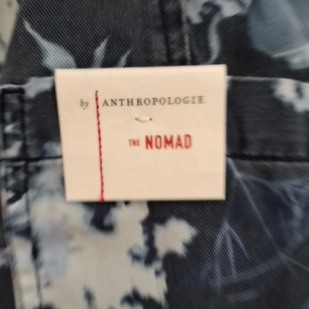 Anthropologie Floral Nomad Pant - Blue and Black - Picture 5 of 6